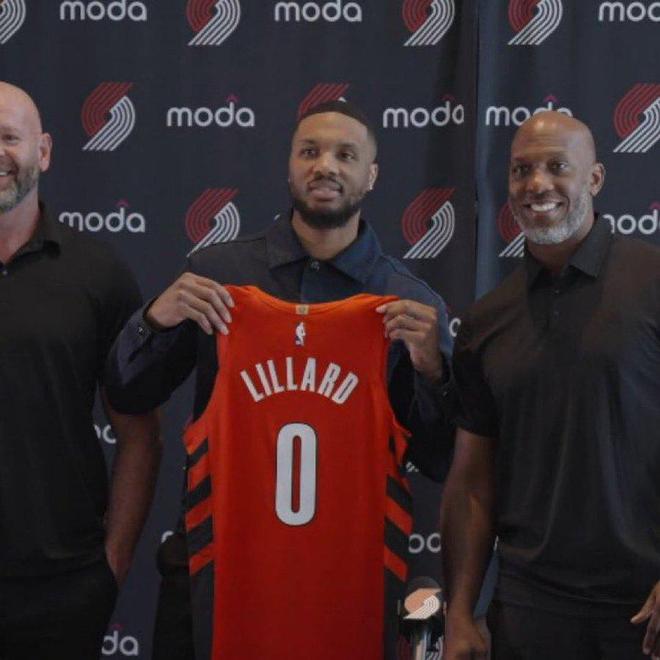 利拉德：很感激有機會回開拓者，會慢慢恢復傷病回到以前的狀態